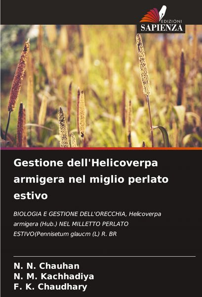 Produktbild: Gestione dell'Helicoverpa armigera nel miglio perlato estivo
