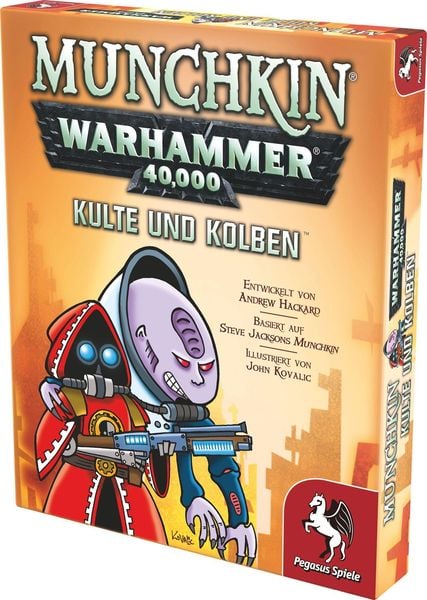 Produktbild: Munchkin Warhammer 40.000: Kulte und Kolben (Spiel-Zubehör)