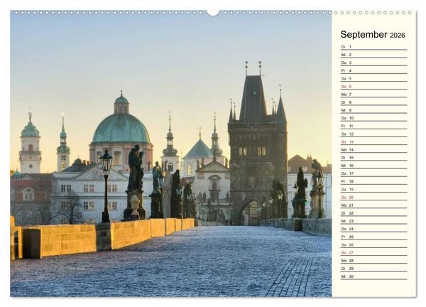 Produktbild: Tschechien (hochwertiger Premium Wandkalender 2026 DIN A2 quer), Kunstdruck in Hochglanz