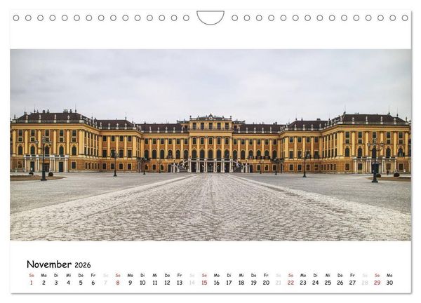 Produktbild: Wiener Eindr&uuml;cke (Wandkalender 2026 DIN A4 quer), CALVENDO Monatskalender