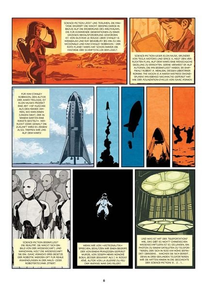 Produktbild: Die Geschichte der Science-Fiction (Graphic Novel)