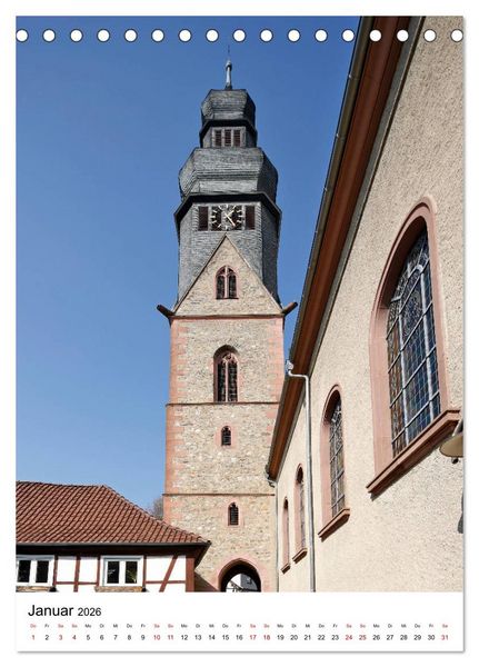 Produktbild: Hofheim am Taunusvom Frankfurter Taxifahrer Petrus Bodenstaff (Tischkalender 2026 DIN A5 hoch), CALVENDO Monatskalender