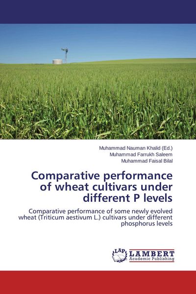 Produktbild: Comparative performance of wheat cultivars under different P levels