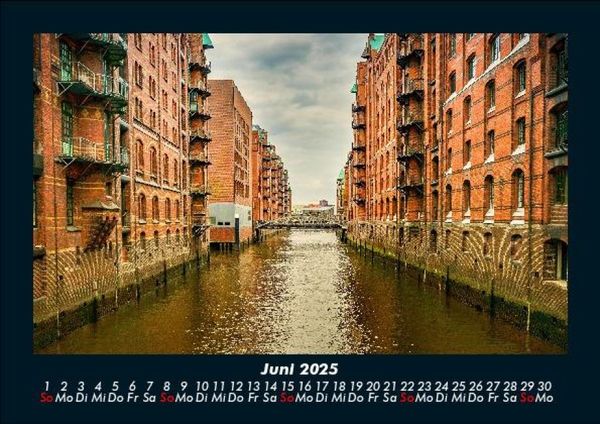 Produktbild: Hamburg 2025 Fotokalender DIN A5