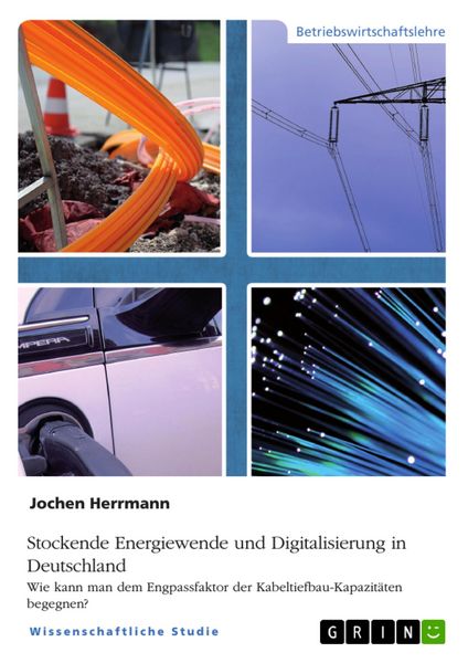 Produktbild: Stockende Energiewende und Digitalisierung in Deutschland