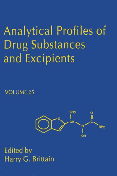 Produktbild: Analytical Profiles of Drug Substances and Excipients