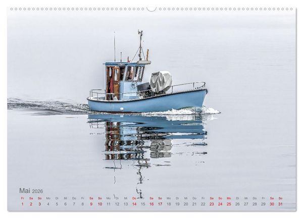 Produktbild: K&uuml;stengl&uuml;ck - Ein fotografischer Streifzug entlang der Nordsee (hochwertiger Premium Wandkalender 2026 DIN A2 quer), Kunstdruck in Hochglanz