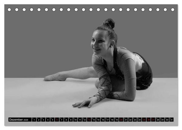 Produktbild: Rhythmisch Sportgymnastik - Alyssa (Tischkalender 2026 DIN A5 quer), CALVENDO Monatskalender