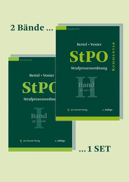 Produktbild: SET StPO-Kommentar, Band I und II