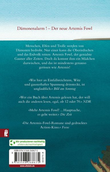 Produktbild: Die verlorene Kolonie / Artemis Fowl Band 5