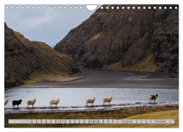 Produktbild: Traumlandschaft im Nordatlantik. F&auml;r&ouml;er Inseln (Wandkalender 2026 DIN A4 quer), CALVENDO Monatskalender