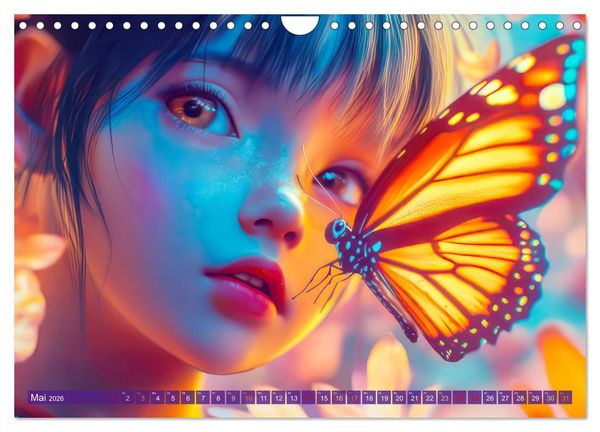 Produktbild: Magische Liebe - Mensch und Tier (Wandkalender 2026 DIN A4 quer), CALVENDO Monatskalender