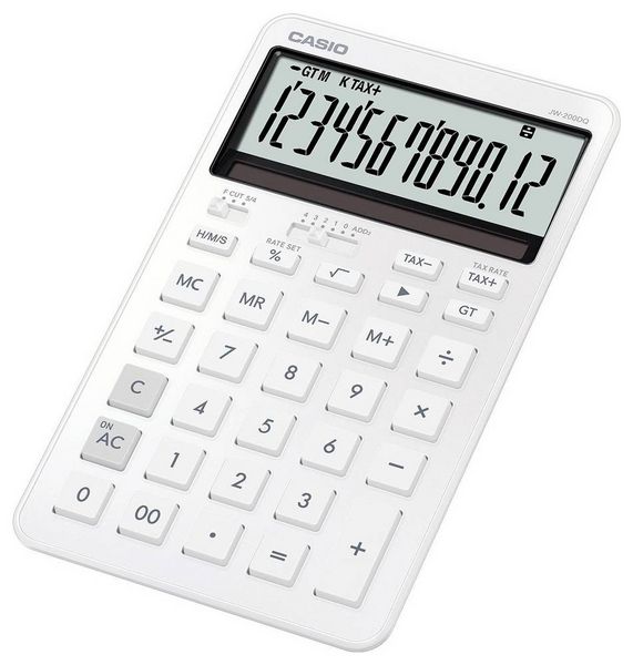 Produktbild: Casio Tischrechner Wei&szlig; (B x H x T) 109 x 20.4 x 182mm