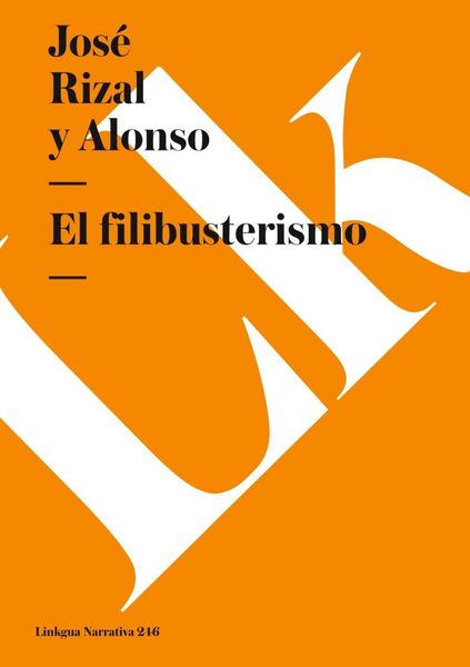 Produktbild: El filibusterismo