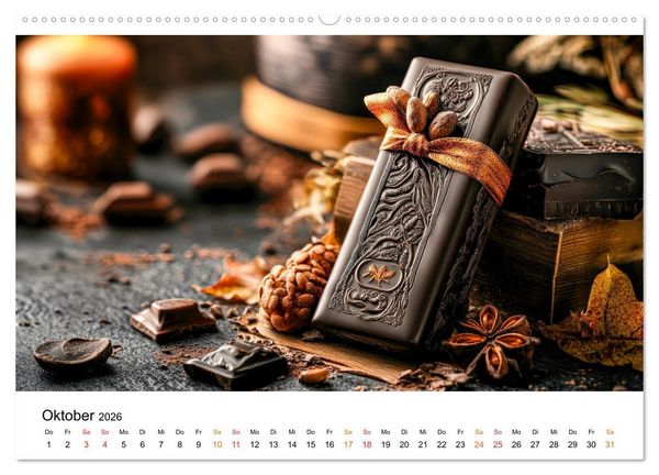 Produktbild: Sch&auml;tze der Confiserie Kunst (Wandkalender 2026 DIN A2 quer), CALVENDO Monatskalender