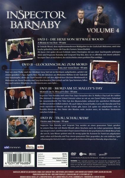 Inspector Barnaby Vol. 4 [4 DVDs]