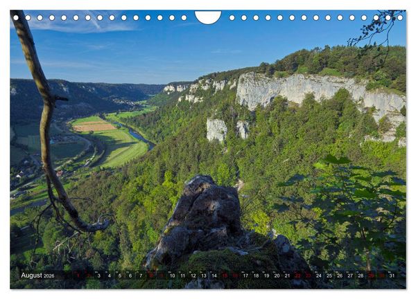 Produktbild: JahresZeiten an der Oberen Donau (Wandkalender 2026 DIN A4 quer), CALVENDO Monatskalender