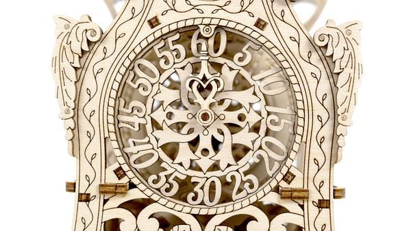 Produktbild: Tiny Adventures - Magic Clock, Funktionsmodell aus Holz zum Zusammenbauen