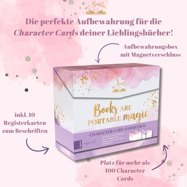 Produktbild: My Booklove - Character Cards Sammelbox