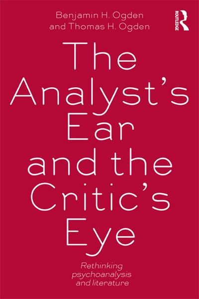 Produktbild: The Analyst's Ear and the Critic's Eye