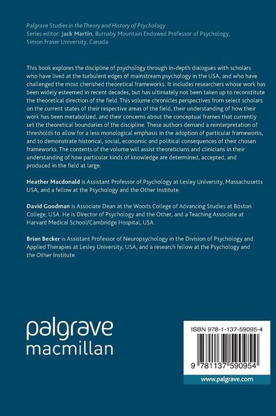 Produktbild: Dialogues at the Edge of American Psychological Discourse