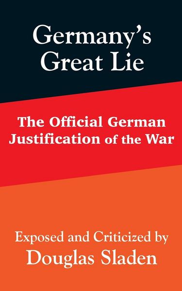Produktbild: Germany's Great Lie