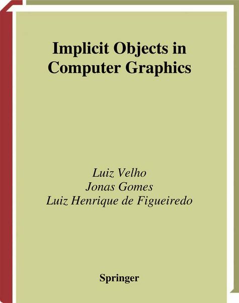 Produktbild: Implicit Objects in Computer Graphics