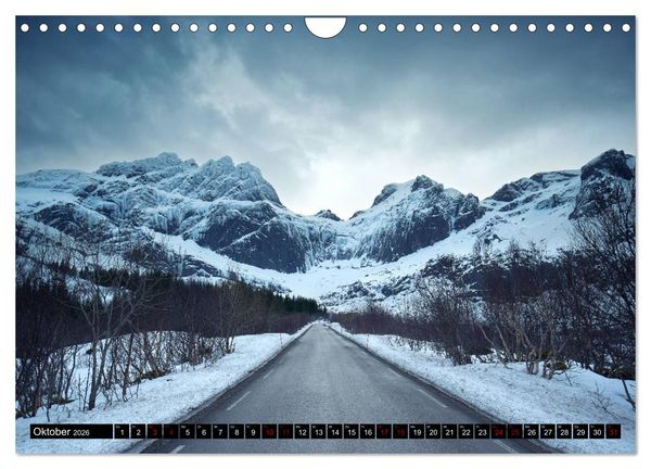 Produktbild: Lofoten Inselzauber (Wandkalender 2026 DIN A4 quer), CALVENDO Monatskalender