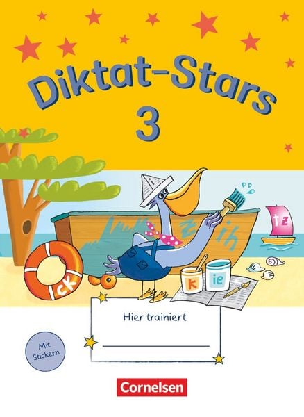 Diktat-Stars - Allgemeine Ausgabe - 3. Schuljahr, Taschenbuch von Johanna Schmidt-Büttner,Kornelia Winkelmeyr,Maria Auer,Birgit Weiss, Oldenbourg