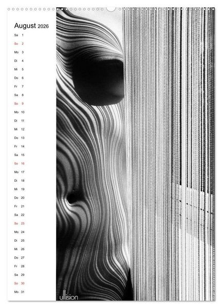 Produktbild: Akt abstrakt (Wandkalender 2026 DIN A2 hoch), CALVENDO Monatskalender