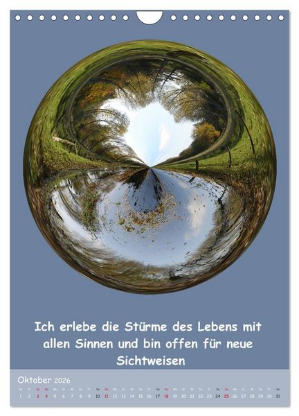 Produktbild: Meditative Natur (Wandkalender 2026 DIN A4 hoch), CALVENDO Monatskalender