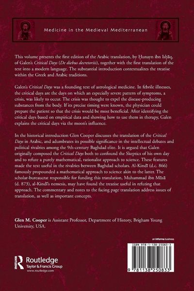 Produktbild: Galen, De diebus decretoriis, from Greek into Arabic