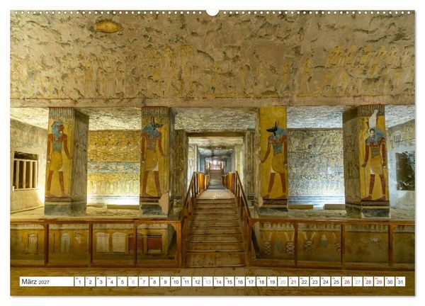 Produktbild: &Auml;gypten - Karnak, die thebanische Nekropole und Luxor (Wandkalender 2027 DIN A2 quer), CALVENDO Monatskalender