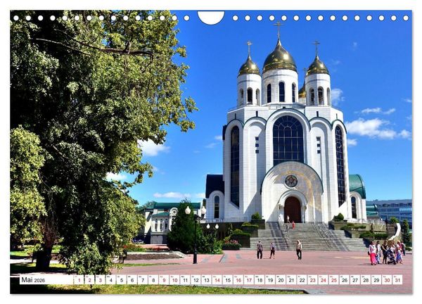 Produktbild: K&Ouml;NIGSBERG HEUTE - Bilder aus Kaliningrad (Wandkalender 2026 DIN A4 quer), CALVENDO Monatskalender