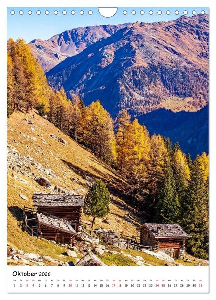 Produktbild: S&uuml;dtirol zum Kennenlernen im Sommer (Wandkalender 2026 DIN A4 hoch), CALVENDO Monatskalender