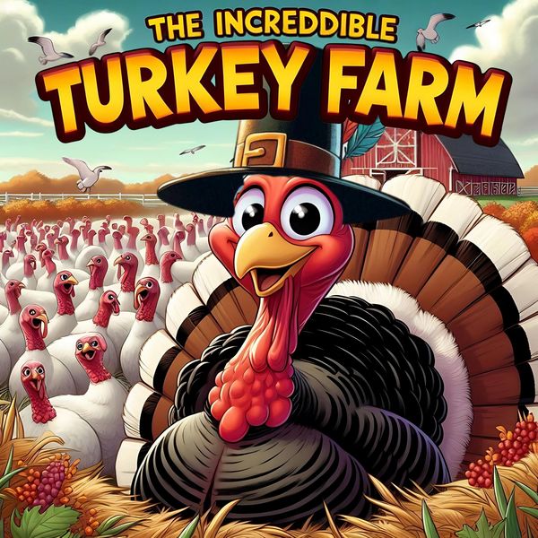 Produktbild: The Incredible Turkey Farm (Thanksgiving books for kids)