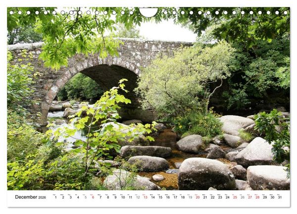 Produktbild: Charming - Mystic Devon Dartmoor, South England (Wall Calendar 2026 DIN A4 landscape), CALVENDO 12 Month Wall Calendar