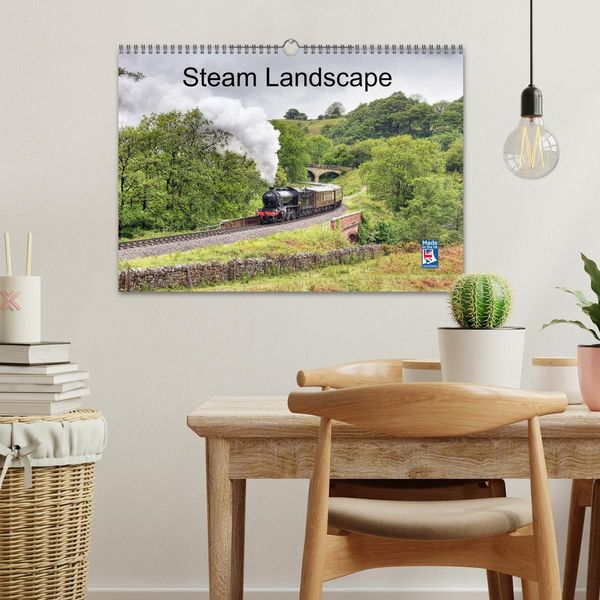 Produktbild: Steam Landscape (Wall Calendar 2026 DIN A3 landscape), CALVENDO 12 Month Wall Calendar
