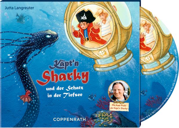 Produktbild: CD: K&auml;pt'n Sharky und der Schatz in der Tiefsee