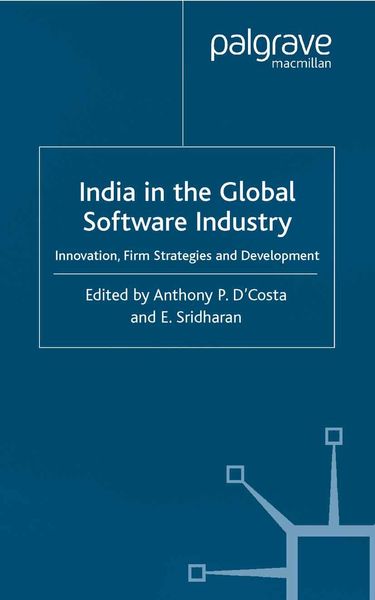 Produktbild: India in the Global Software Industry