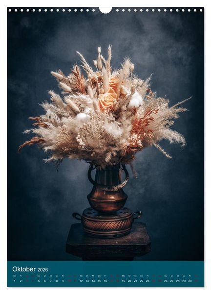 Produktbild: Trockenblumen Bouquet (Wandkalender 2026 DIN A3 hoch), CALVENDO Monatskalender