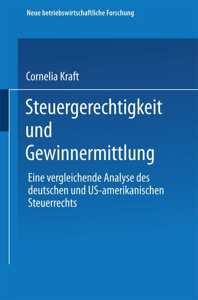 Produktbild: Steuergerechtigkeit und Gewinnermittlung