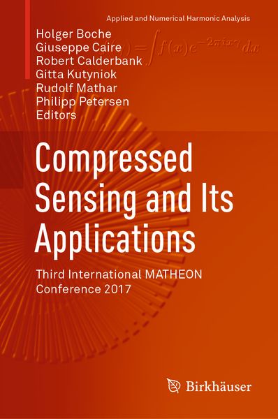 Produktbild: Compressed Sensing and Its Applications