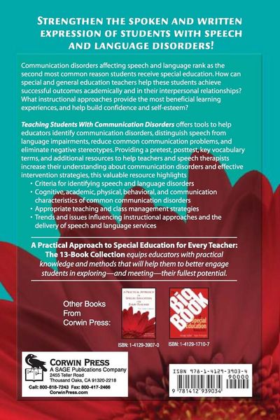 Produktbild: Teaching Students With Communication Disorders