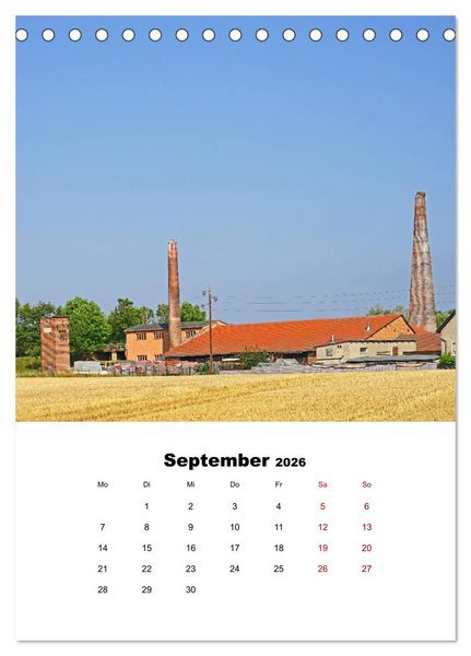 Produktbild: Haldensleben in Sachsen-Anhalt (Tischkalender 2026 DIN A5 hoch), CALVENDO Monatskalender