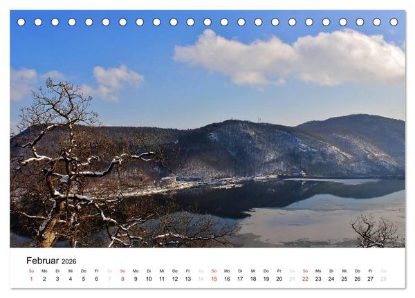 Produktbild: Mein Edersee 2026 (Tischkalender 2026 DIN A5 quer), CALVENDO Monatskalender