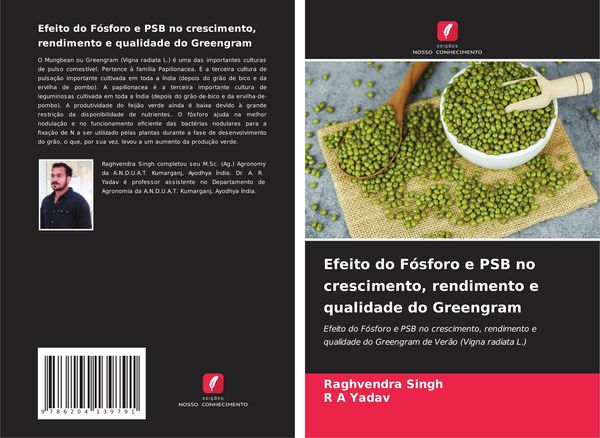 Produktbild: Efeito do F&oacute;sforo e PSB no crescimento, rendimento e qualidade do Greengram