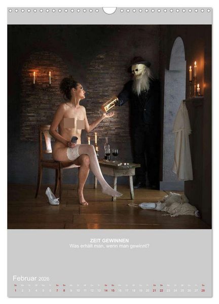 Produktbild: ZEIT METAPHERN (Wandkalender 2026 DIN A3 hoch), CALVENDO Monatskalender