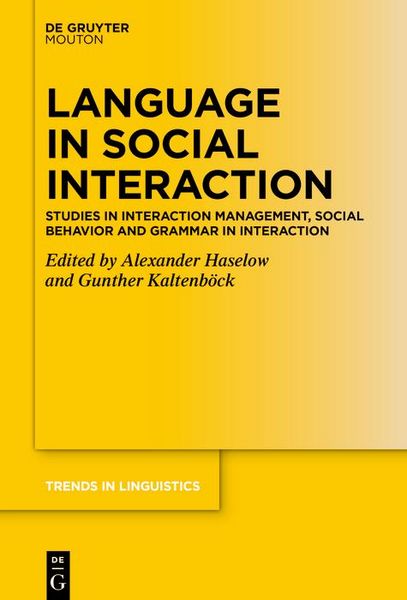Produktbild: Language in Social Interaction