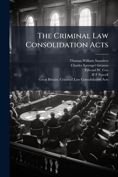 Produktbild: The Criminal Law Consolidation Acts
